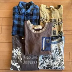 長袖　ロンT 140 5枚セット