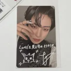 &TEAM タキ ラキドロ 手書きデコ weverse トレカ　TAKI 月狼