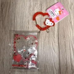 Hello Kitty ハート型ストラップ