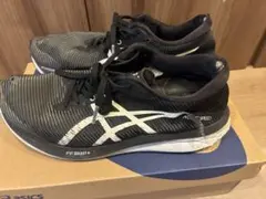 【箱付】ASICS マジックスピード3ワイド　26.0cm ブラック/ホワイト