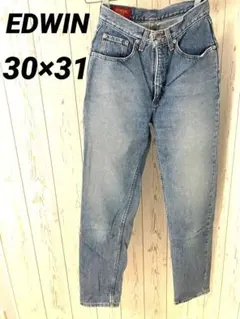 EDWIN 30×31 アメリカ製　古着　レディース　ジーンズ　ジーパン　デニム