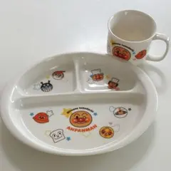 アンパンマン 食器セット プレートとマグカップ
