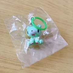 いたずらぐまのグルーミー マスコットチャーム めじるしアクセサリー グリーン