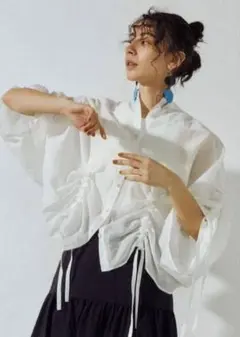 UN3D. HEM GATHER SH CAMISOLE - メルカリ