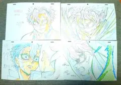 【フルコンプ/不死川実弥】アニメ　鬼滅の刃　柱稽古編　特典　複製原画　アップ
