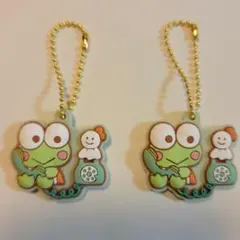 サンリオキャラクターズぷっくりラバマスグミ2　けろけろけろっぴ×てるてる