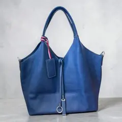 上質レザートート｜手持ち｜肩掛けOK A4収納可