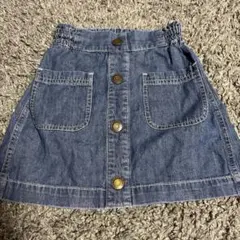 デニムスカート 120cmのサムネイル