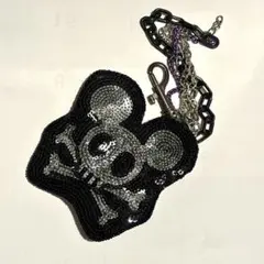 ディズニー ハロウィン2006　スパンコール　コインケース　ポーチ　ミッキー