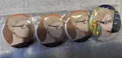 ハイキュー　月島蛍　缶バッジ　4点セット