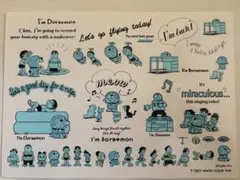 ドラえもんポーセラーツ転写紙