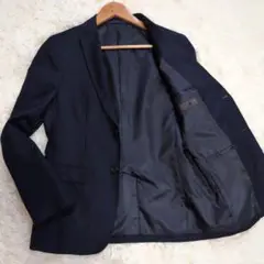【極美品】 HARE テーラードジャケット2B 総裏 メンズ ネイビー
