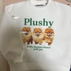 薄手　トレーナー　ポメラニアン　140