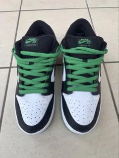 NIKE SB DUNK LOW PRO ブラック グリーン 28.5cmのサムネイル