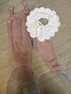 MARLMARLニットロンパース&フリルスタイセット
