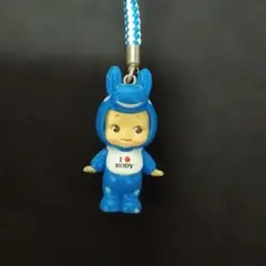 キューピーRodyストラップ 青