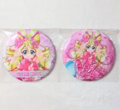 キミとアイドルプリキュア 感謝祭 キュアアイドル 缶バッジ 2種