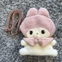 サンリオ　ぽてもこシリーズ マイメロディ ぬいぐるみポシェット