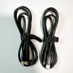 急速充電 耐熱Type-C ケーブル 電気 はんだごて スマホ　1m 2本