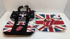 ☆未使用☆ 滾石樂隊 托特包 3件套