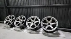 【値下げ不可】TE37 18x9j+39 18x9.5j +43 PCD100 2025年最新】te37 9.5jの人気アイテム - メルカリ