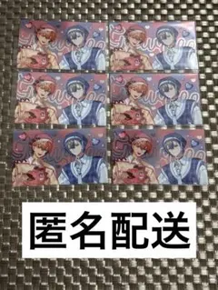 にじさんじ ぎゃうるふ チェキ風カード 小柳ロウ 赤城ウェン 6枚セット