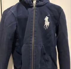 ラルフローレン POLO ビッグポニージップパーカ 短丈