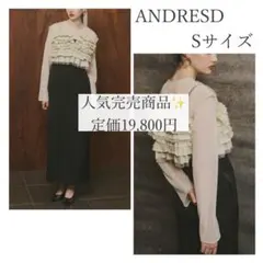 定価1.9万円✨️完売商品 ANDRESD チュールドレス 結婚式ドレス 2次会