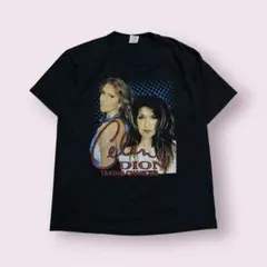00s CELINE DION セリーヌディオン Tシャツ ツアーT