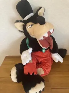 ディズニーストア　ぬいぐるみ 3匹のこぶた　ビッグバッドウルフ　オオカミ ディズニーストア イケてるぬいぐるみ 3匹のこぶた ビッグバッドウルフ