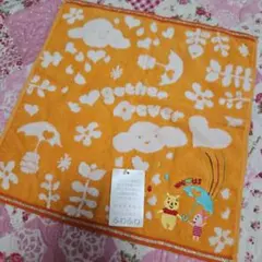 Disney　ディズニー　新品　ウォッシュタオル　くまのプーさん　やわらか無撚糸
