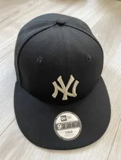 NEWERA CHILD ニューエラ キッズ キャップ 9FIFTY黒 ゴールド
