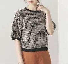 BEAMS HEART ハニカム ジャカード プルオーバーのサムネイル