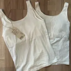 無印良品　ブラタンクトップ