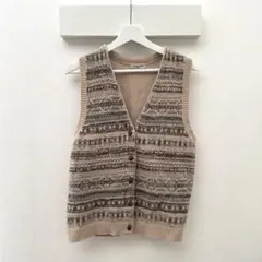 サマンサモスモス　ニットベスト