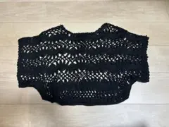 レース編み 半袖トップス 2色セットのサムネイル