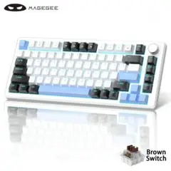 MageGee コンパクトキーボード ブラウンスイッチ