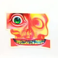 SUPREME FACE STICKER