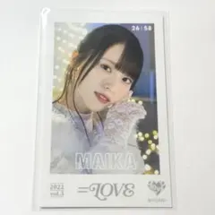 イコラブ 佐々木舞香 生写真 黒衣装 Timeless Tales タイプB封入