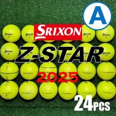 A74】SRIXON Z-STARXV 2025年 黄 ロストボール 24球 - メルカリ