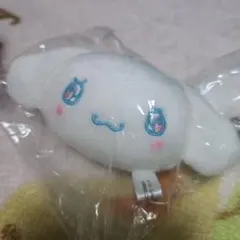 音がなるマスコットぬいぐるみ　シナモロール