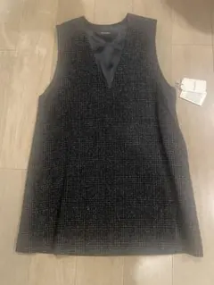 即決価格　新品タグ付3万円　スティーブンアラン　ウール　ツイード　ミニワンピ