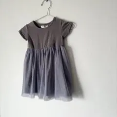 binday party ワンピース 80cm グレーのサムネイル