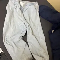 polar skate bigboy 似のワイドデニムパンツ