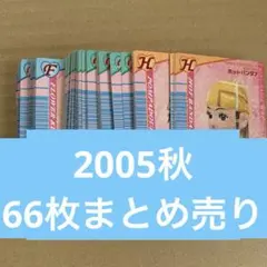 2005年秋 ヘア・ドレス・フットなどカード 66枚まとめ売り