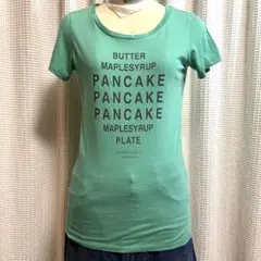★Mansart マンサール ★ロゴプリントTシャツ★グリーン★のサムネイル