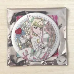 映画キミとアイドルプリキュア ブルジュラ ホログラム缶バッジ キュアズキューン