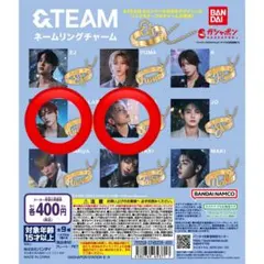 &TEAM ネームリングチャーム 2種セット