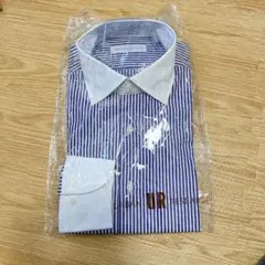 アーバンリサーチ　yシャツ　ストライプ　紫　サイズ41(LL)のサムネイル