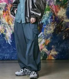 【完売品】【美品】メゾンスペシャル パラシュートワイドパンツ 2025SS 完売品】【美品】メゾンスペシャル パラシュートワイドパンツ 2025SS